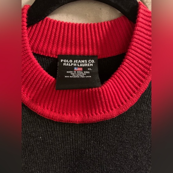 Vintage 90s Polo Ralph Lauren Sweater Size XL - Picture 2 of 4